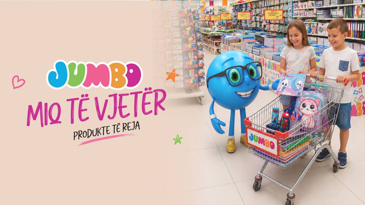 Miqtë të presin në shkollë! Gjithçka tjetër të pret në JUMBO