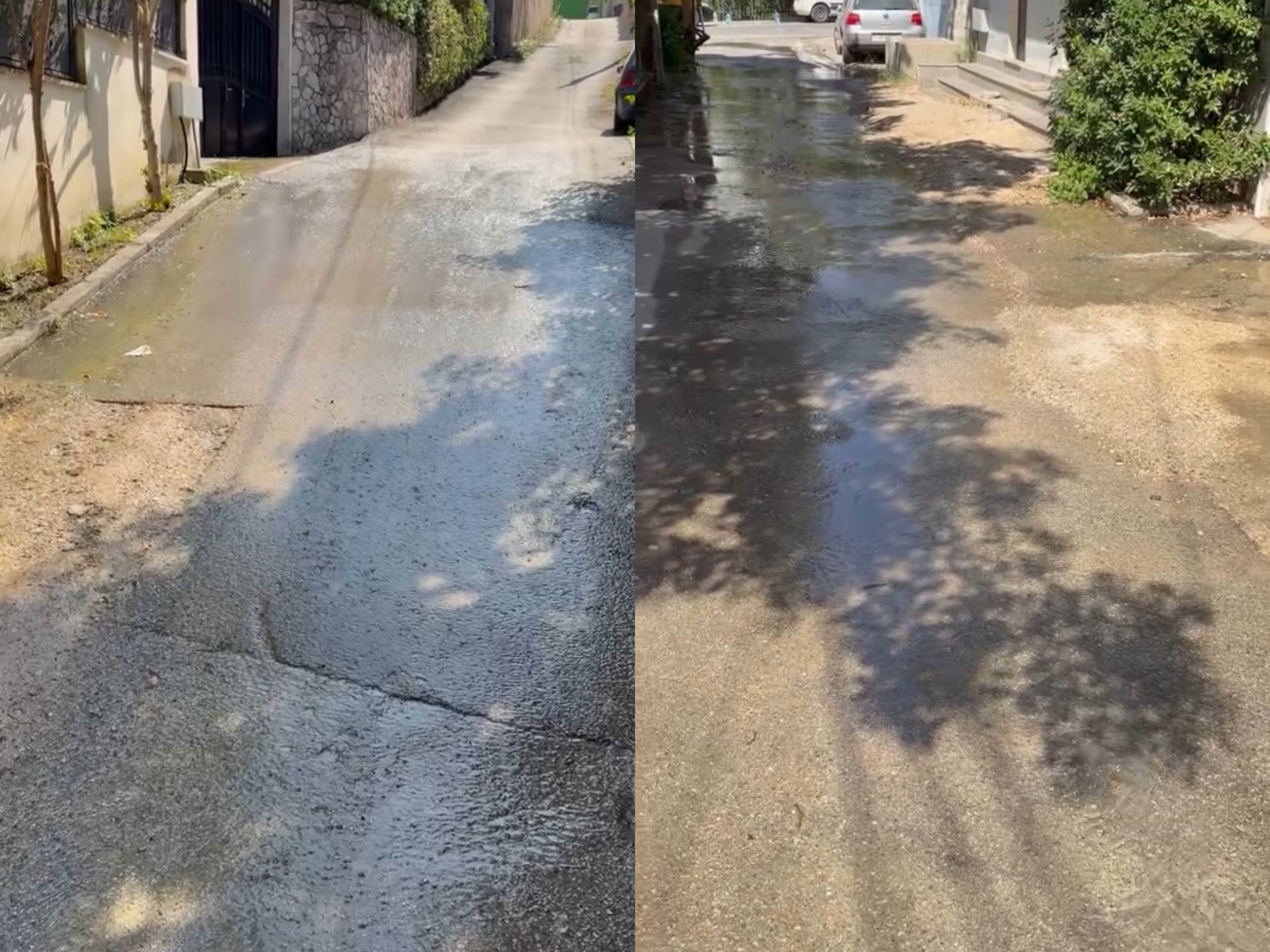 Tubacionet e ujit të çara prej 3 muajsh, ankesat e banorëve të Tiranës i merr era