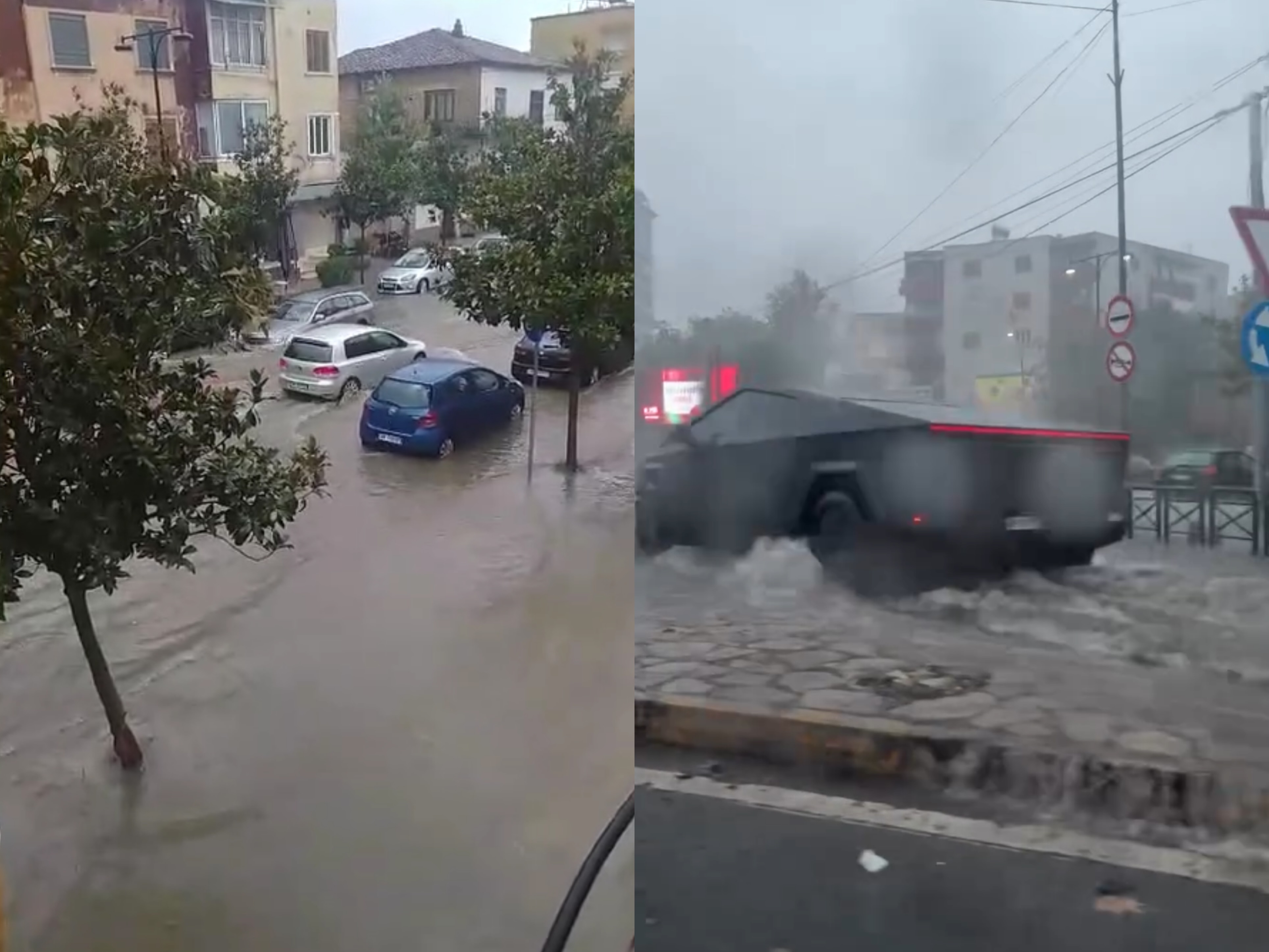10 minuta shi “mjaftojnë” për të përmbytur Elbasanin: Ku janë kanalizimet?
