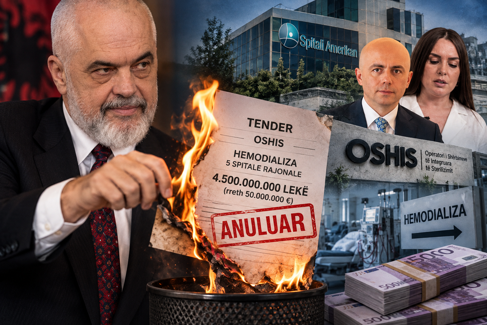 Rama “djeg” Allajbeun, i heq tenderin 50 milionë euro për sterilizimin në minutat e fundit, Spahiu shkarkon të besuarën e oligarkut që kopsiti letrat