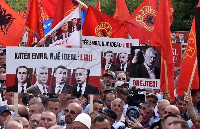 Marshimi në Prishtinë për ish-krerët e UÇK, Nufi: Sot, shqiptaria marshon për ata që e deshën Kosovën të lirë