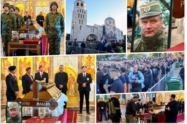 Varrimi i “Kasapit të Bosnjes” me nderime shtetërore, BE reagon ashpër ndaj Beogradit