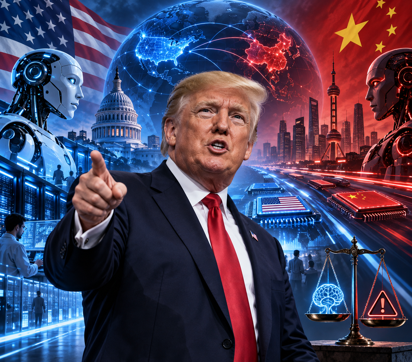 Trump: Forca negative duan të ngadalësojnë zhvillimin e Inteligjencës Artificiale