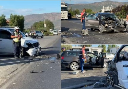 FOTO/ Aksident në aksin Lezhë-Shkodër, tre të plagosur