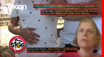 E filmuan duke u marrë mijëra euro, noterja dhunon burrin dhe gruan shtatzënë
