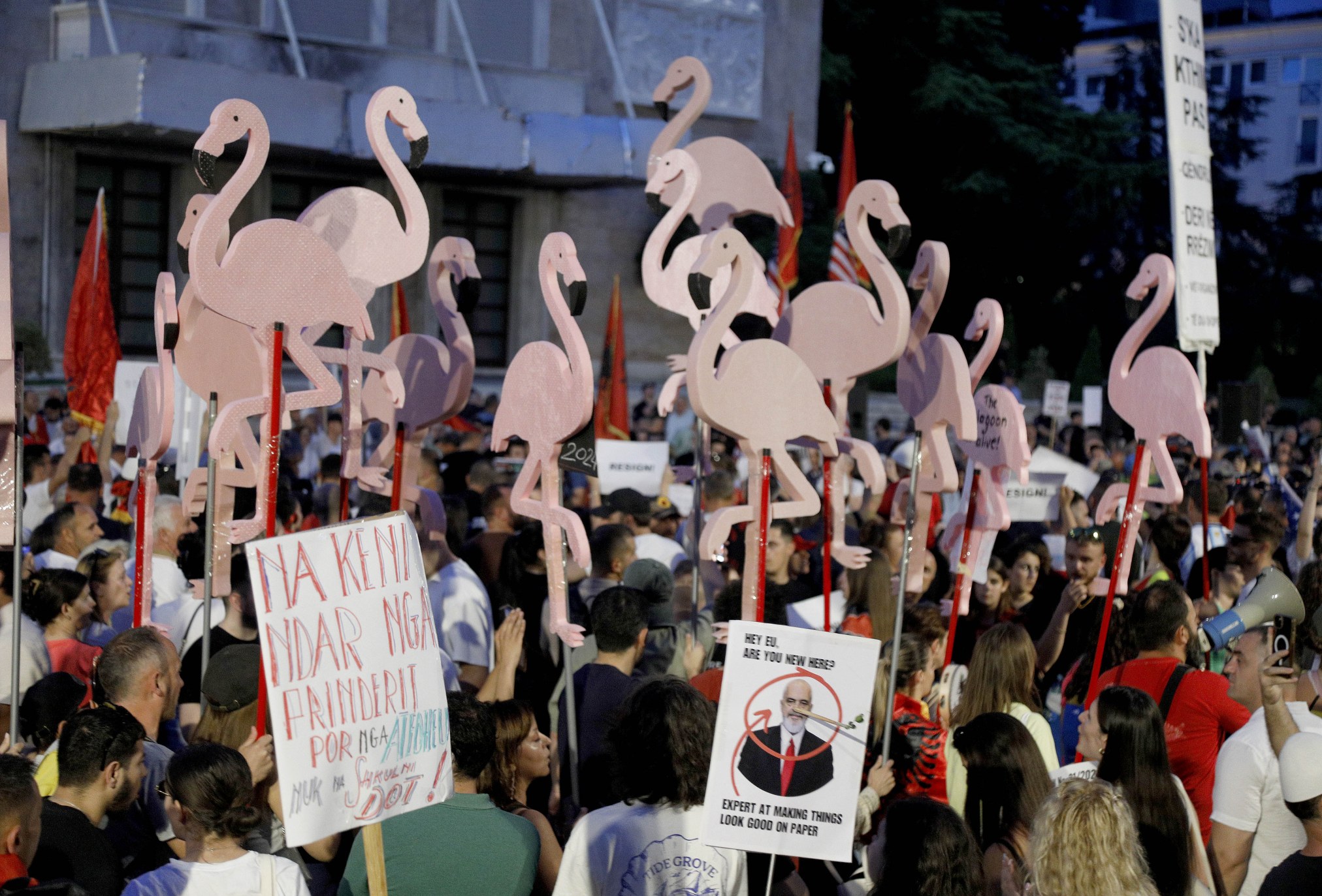 protesta para kryeministrise