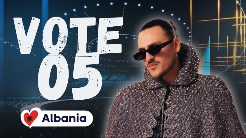 Finalja e Madhe e Eurovizion 2026 ngre siparin në Vjenë, Alis ngjitet i pesti në skenë, sonte çdo votë vlen me Kodin 05 për ta çuar Shqipërinë sa më lart