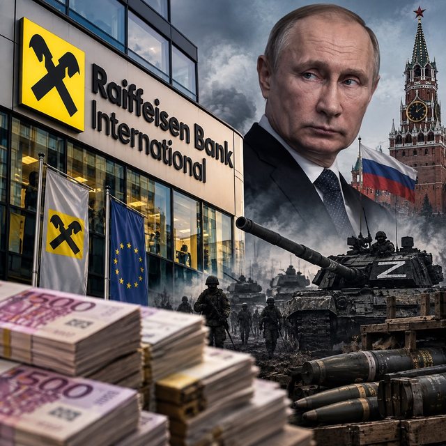 Po financon makinerinë e luftës së Putinit – Raporti: Si Raiffeisen Bank po ndihmon Rusinë t’iu shmanget sanksioneve