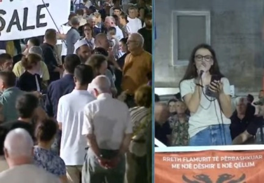 Kërkesat e protestës - Aktivistja: Dorëheqje e Ramës, qeveri teknike 12-mujore dhe ndryshime kushtetuese