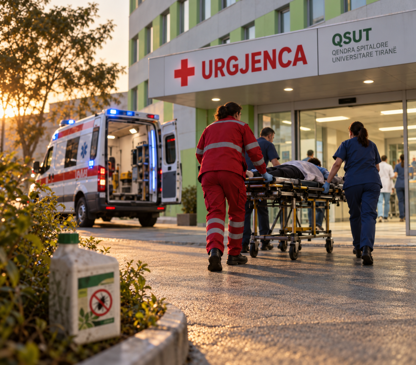 Dyshohet se u vetëhelmua me pesticide, humb jetën në spital 27-vjeçari në Tiranë
