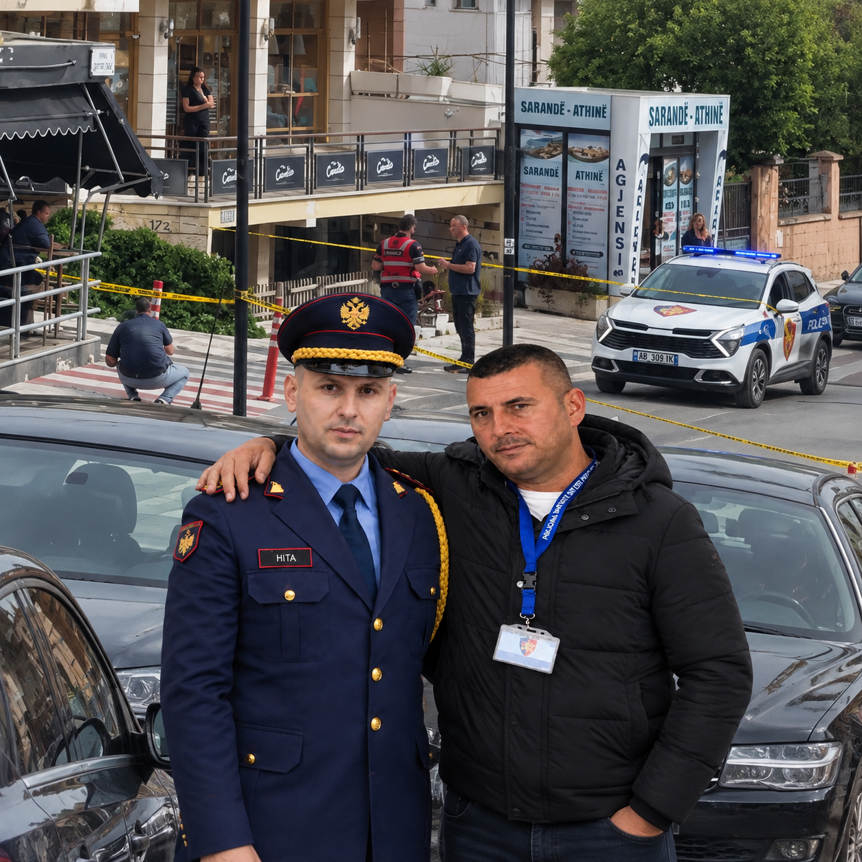 Krimi në mes të ditës, pranë Policisë Sarandë! Ç’po bëjnë Hoda dhe Hita?