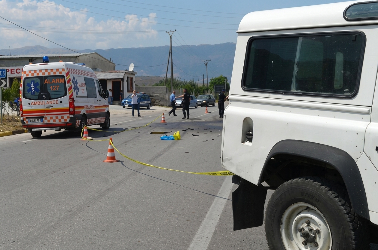 Aksident në aksin Maqellarë-Peshkopi, nënë e bir nisen drejt Tiranës