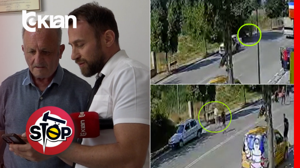 Foshnja në karrocë aksidentohet në vijat e bardha në Korçë, e mitura me fraktura në kokë