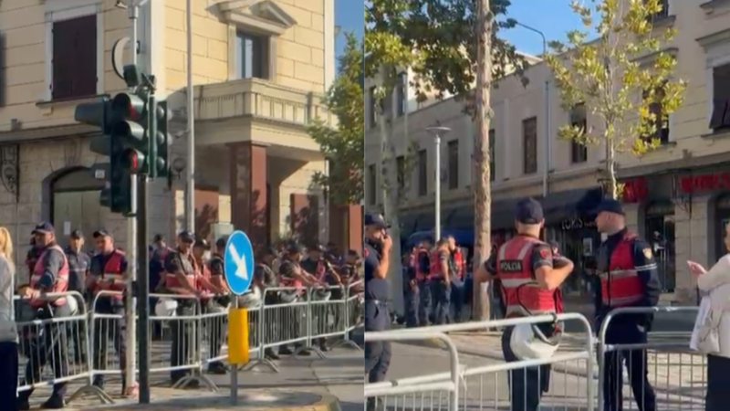Protesta e “Flamingove”, gardhe metalike dhe forca të shtuara policie pranë Kuvendit