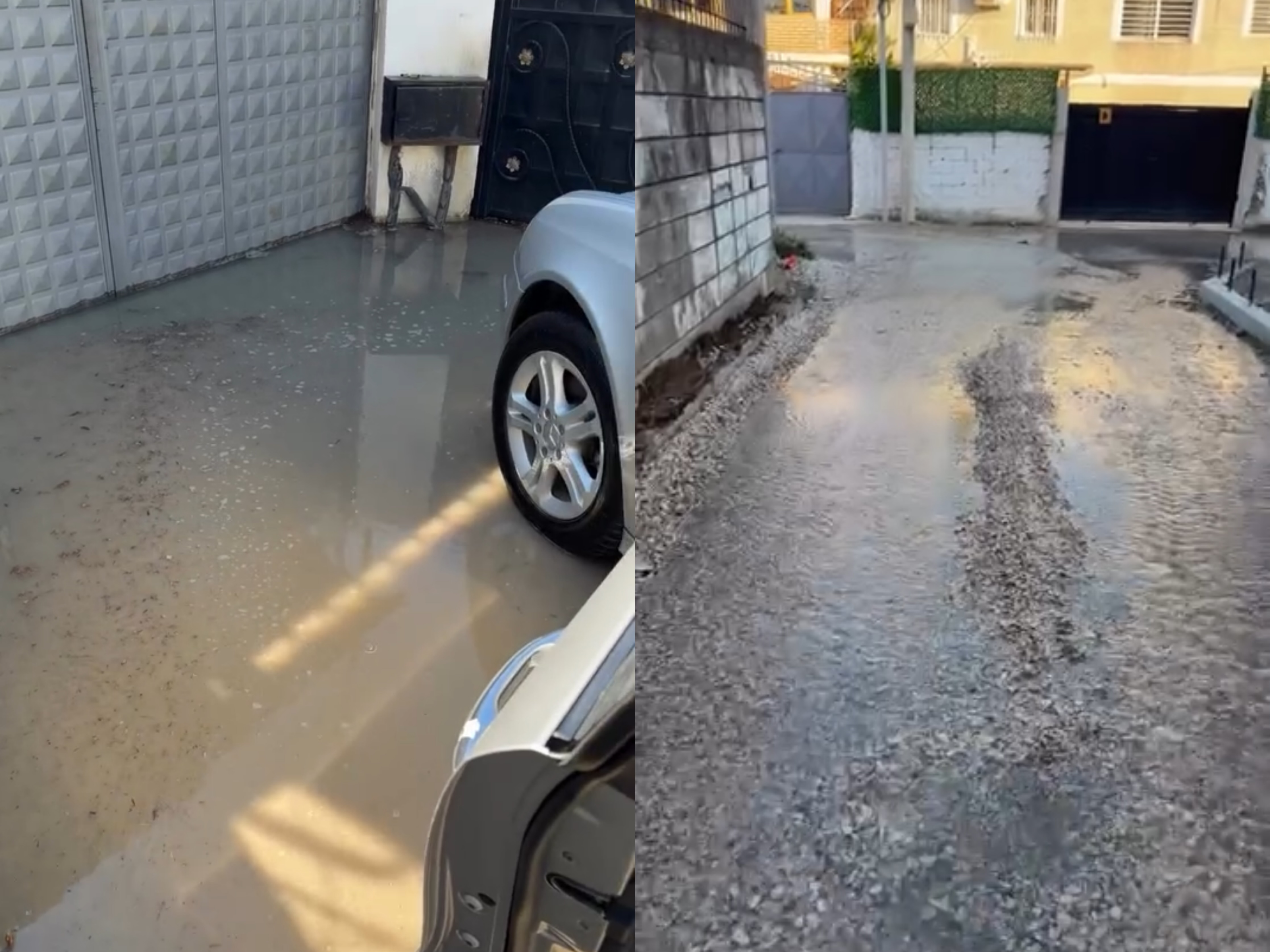 Uji pushton rrugën te 5 Maji, banorët: Kemi njoftuar UKT-në, akush nuk vjen