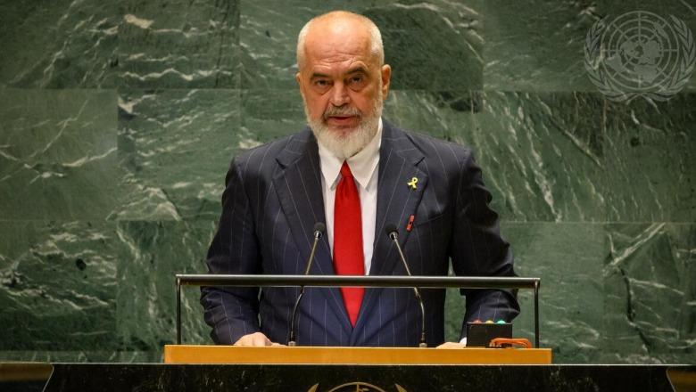 Rama përfaqëson Shqipërinë në OKB, sot fjalimi në Asamblenë e Përgjithshme