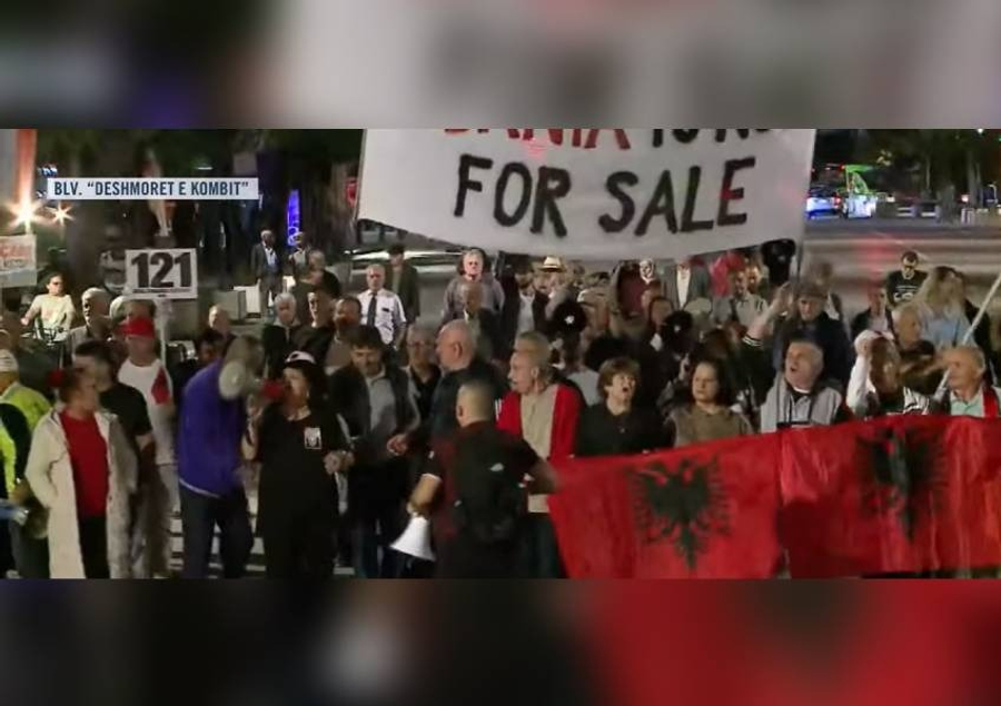 Dita e 121-të e protestës, nis marshimi i qytetarëve drejt Kryeministrisë: Rama, jepe dorëheqjen!