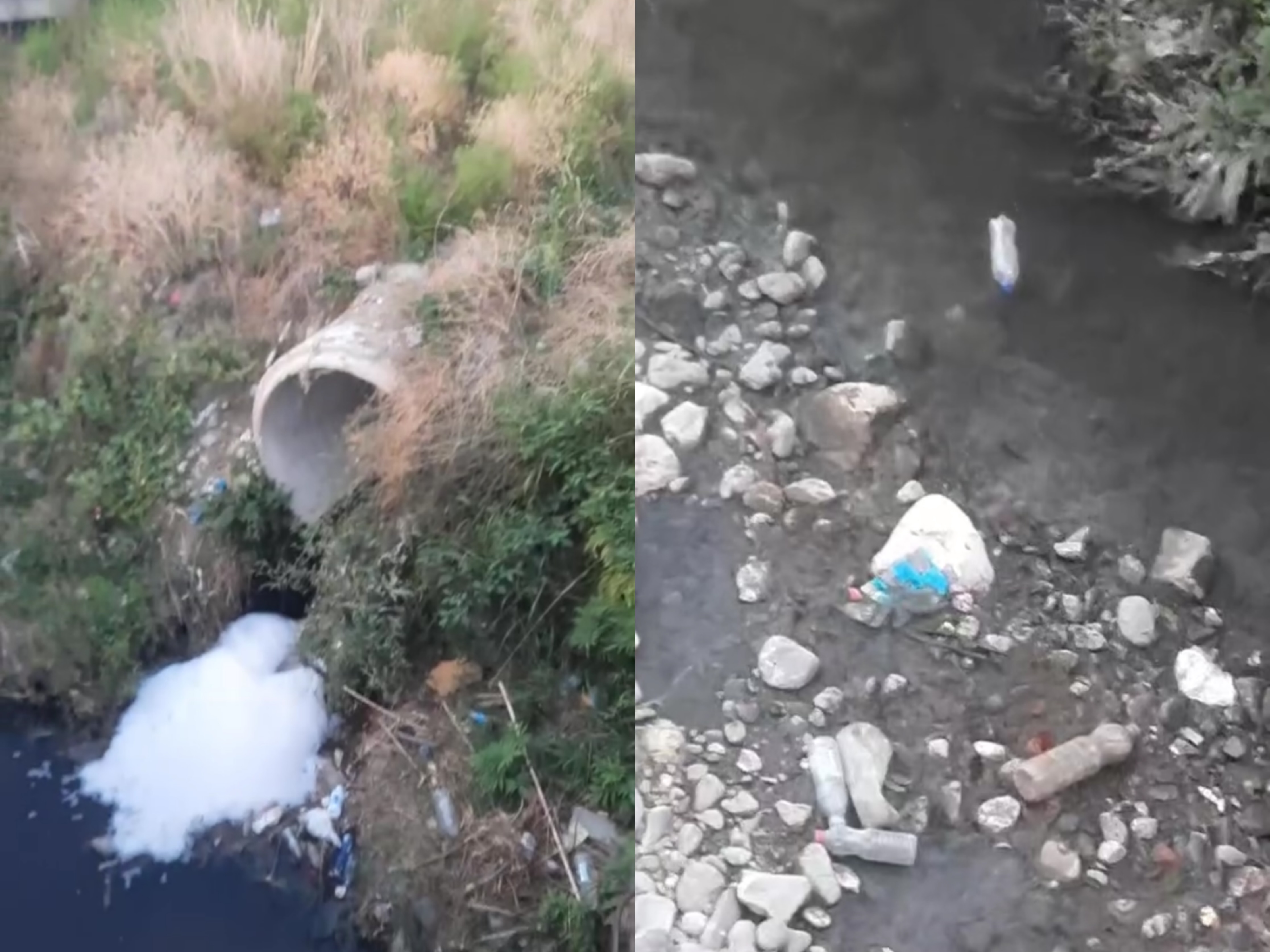 Ndotje në zemër të Krastës: Mbeturina, shkumë dhe minj në përroin e Manazieres