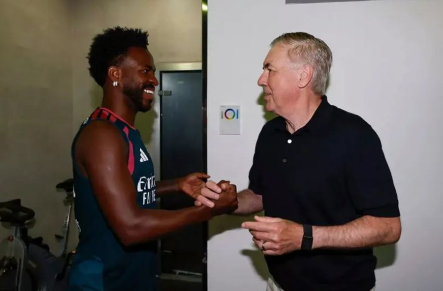 Ancelotti pranon: Vinicius nuk është në formën e tij më të mirë