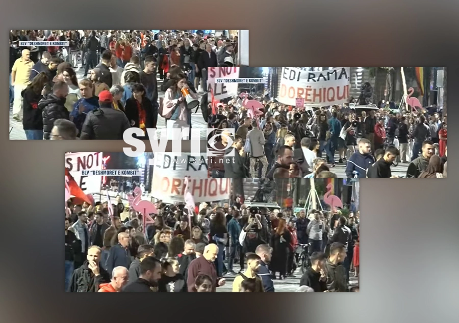 Protesta e 125-të/ Qytetarët nisin marshimin në Tiranë: Arrestoni Ramën