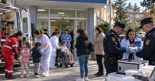 Korçë: 6 fëmijë dërgohen me urgjencë në spital, dyshohet se u helmuan