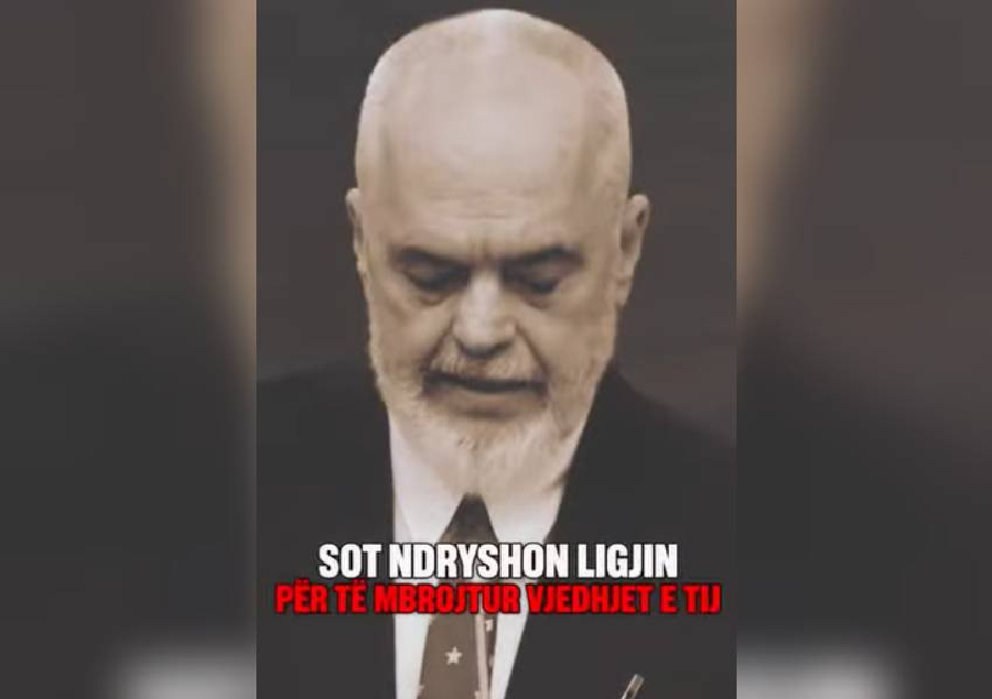 ‘Burgu i afrohet’/ Bardhi nxjerr VIDEO-n: Për 13 vite Rama zgjidhi çdo problem me burg, tani po përgatit rrugëdaljen