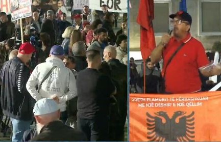 Protestuesi: Përse nuk shqyrtohen pronat e deputetëve? Të bëhemi bashkë që të rrëzohet ligji zgjedhor!