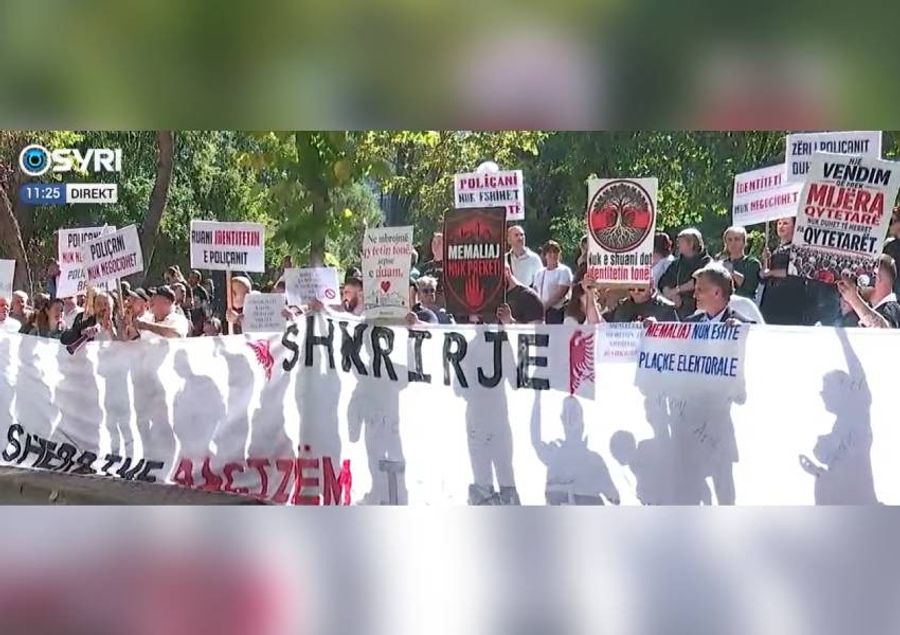 Protestë para Kuvendit kundër reformës territoriale: Mos na shkrini bashkitë!