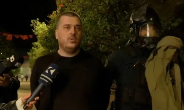 Protesta në Prishtinë, arrestohet nipi i Hashim Thaçit