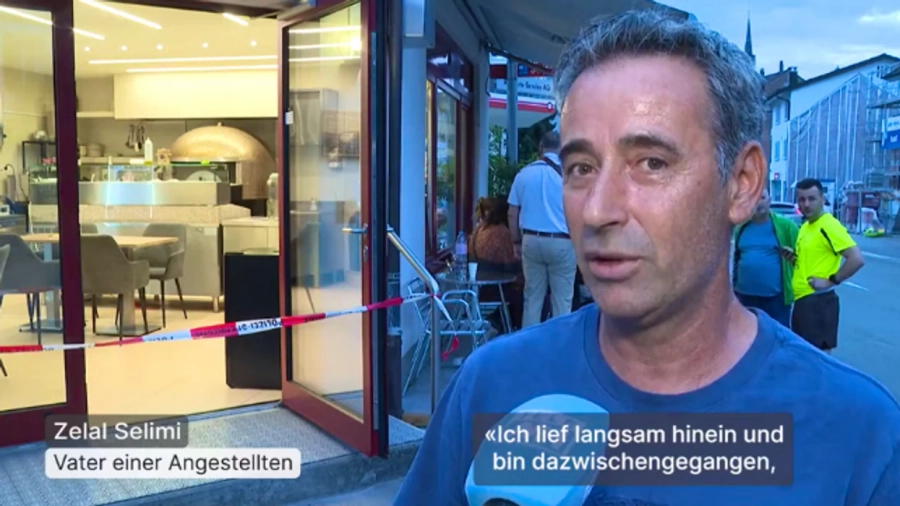 ‘Kisha frikë se mos ma vriste vajzën’/ Shqiptari përballet me grabitësin në një piceri në Zvicër