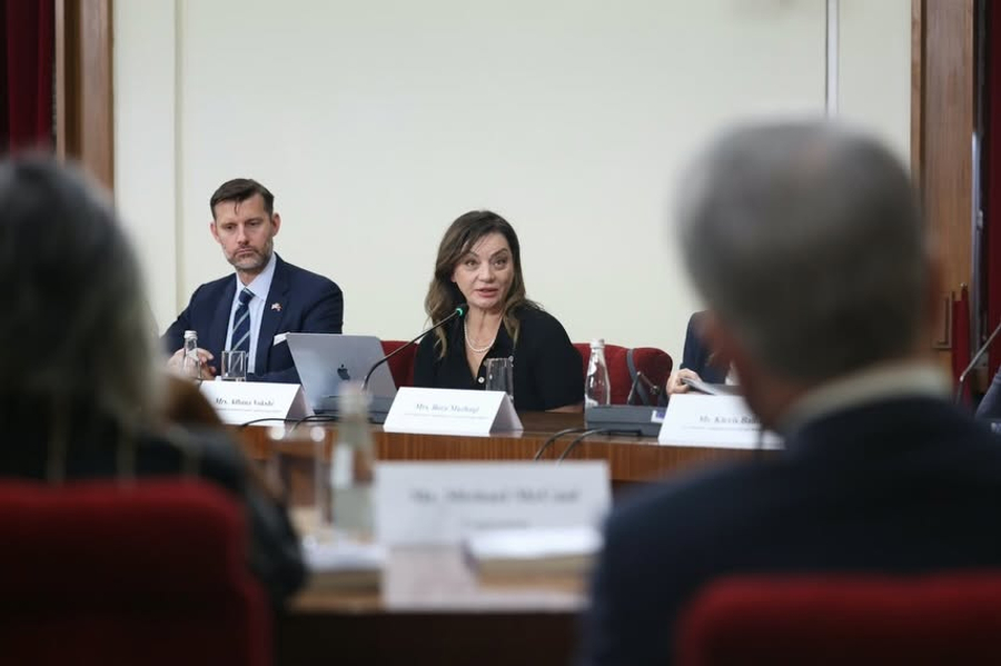 Takimi me kongresmenët/ Vokshi: Me delegacionin amerikan diskutuam për krimin, korrupsionin dhe kapjen e institucioneve