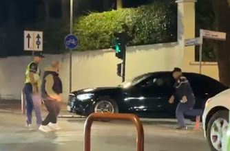Aktivisti Edison Lika godet me vezë makinën ku ndodhej Rama, arrestohet nga policia
