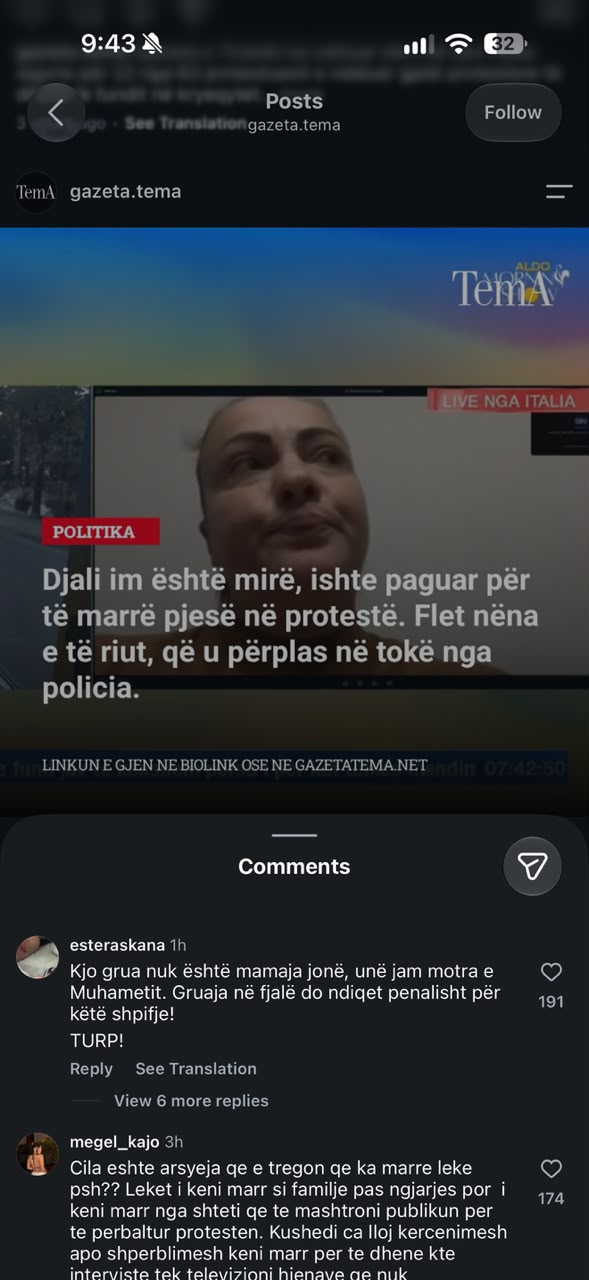Gruaja hiqet si nëna e studentit të dhunuar, motra e të riut: Nuk është mamaja jonë!