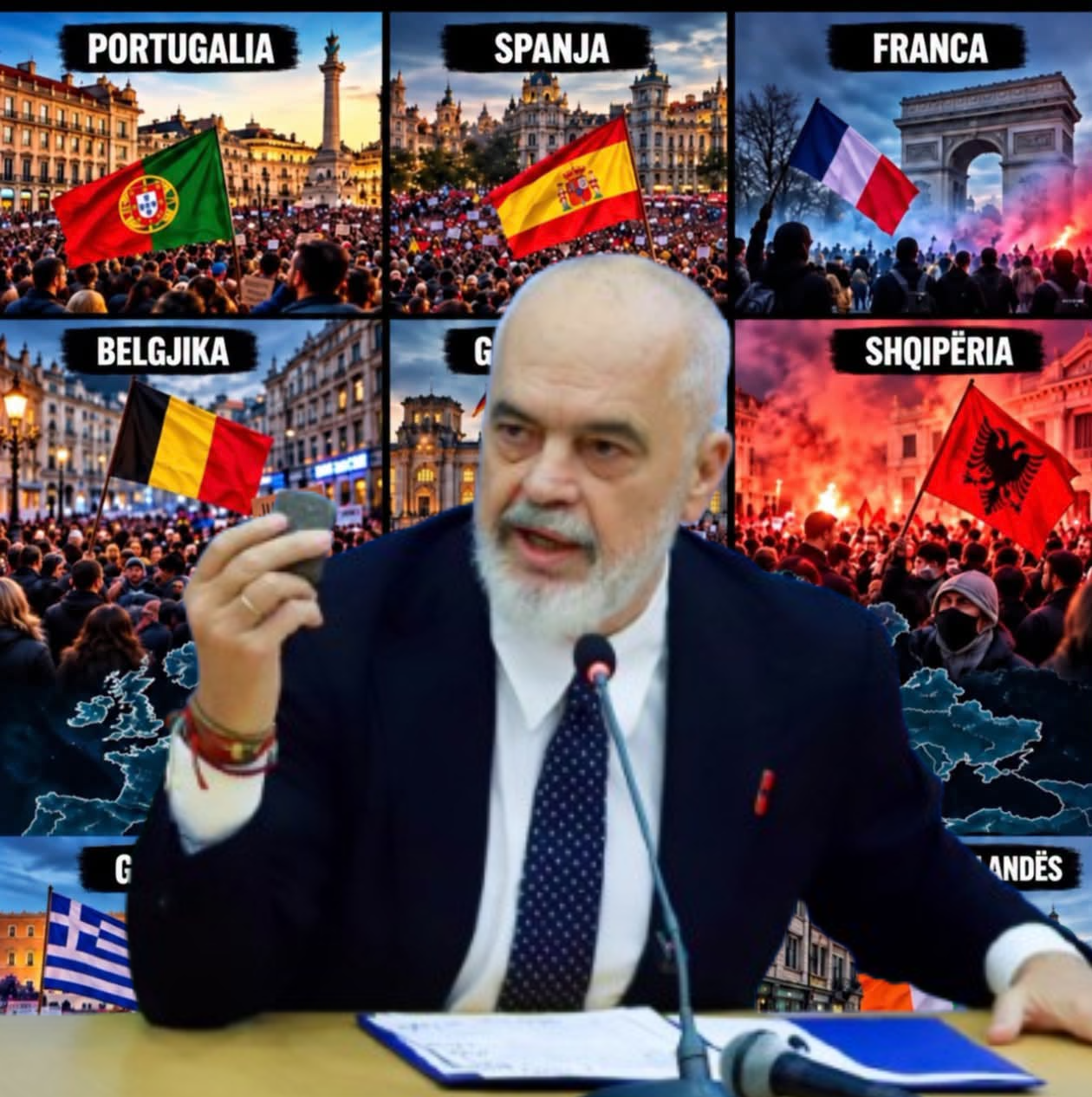 Trazirat e ngjashme në Europë, Rama: Dhuna është KRIM, gati për dialog pa kushte