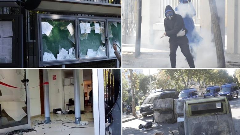 Protesta e së dielës, 68 të arrestuar dhe 22 të proceduar. Policia: Janë lënduar 20 efektivë
