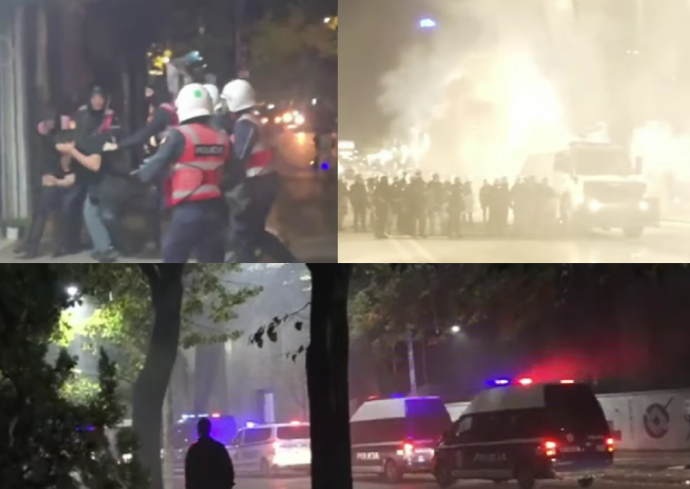 Arrestime dhe dajak, Policia ndjek këmba-këmbës protestuesit kudo nëpër Tiranë