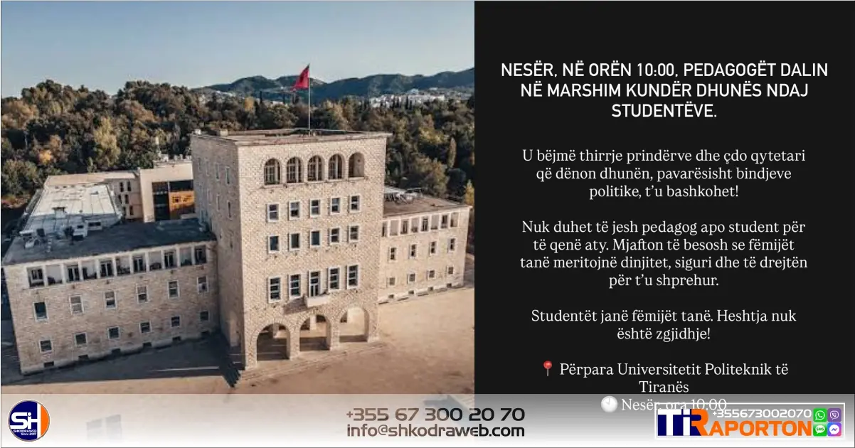 proteste politekniku pedagoge 2026