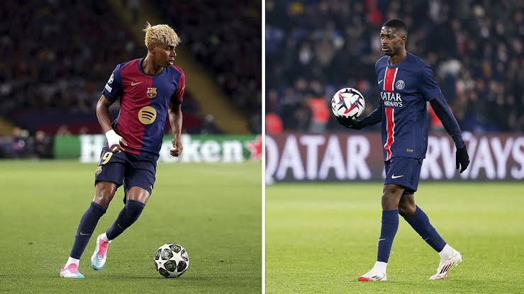 PSG-Barcelona, një duel special mes Dembele dhe Yamal edhe per “Topin e Artë”