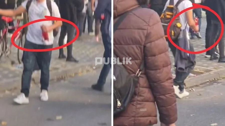 Metoda epike e studentëve, në protestë me molotovët në qese kroasanësh