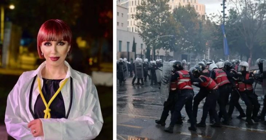 ‘Larg duart nga studentët’, Irma Libohova shpërthen ndaj dhunës shtetërore: Ka shkuar thika në asht!