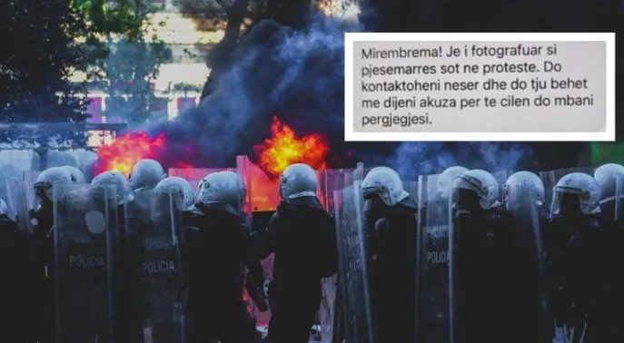 Kërcënohen mësuesit: Je fotografuar në protestë, do të mbash përgjegjësi