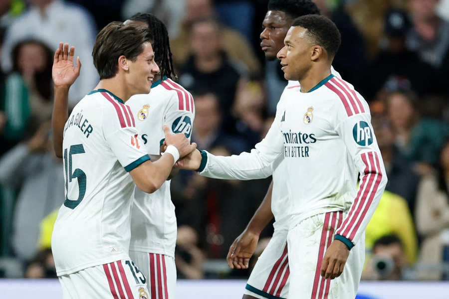 Guler bën shaka pas fitores së Real Madridit ndaj Leipzigut: Ia vodha golin Mbappes