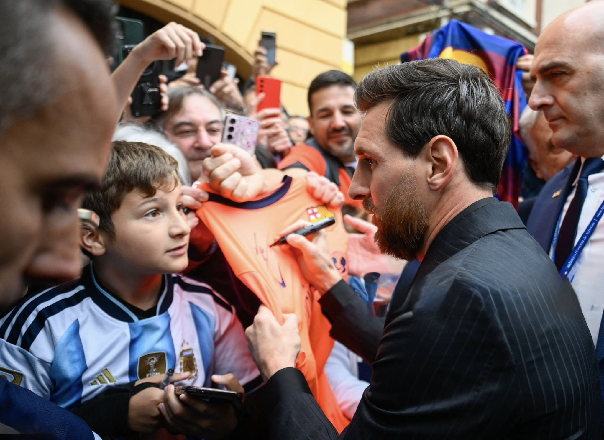 Oviedo në këmbët e Messi-t, sulmuesi tërheq sot çmimin “Princesa de Asturias de los Deportes”