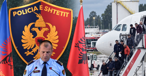 Me pranga këmbë e duar në Rinas, Policia: “S’janë të huaj, s’është burg, është Gjadri!”