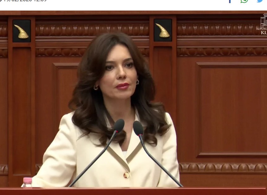 Elisa Spiropali merr një detyrë të re parlamentare