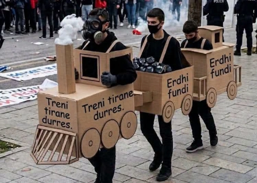 Kulmi i ironisë/ Pasi Rama kërcënoi studentët se nuk do hipin në tren ... ikën drejtori i Hekurudhave