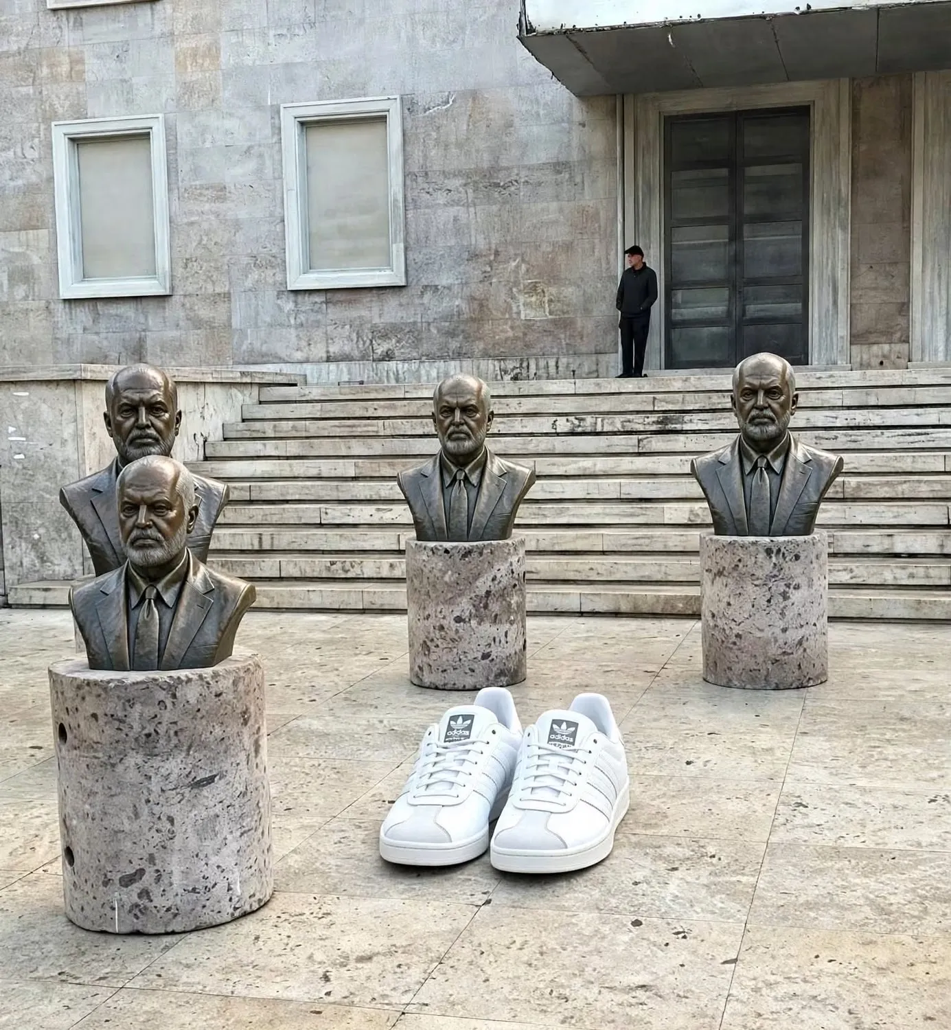 ONE MAN STATE SHOW dhe klasa me studentët e Edi Ramës