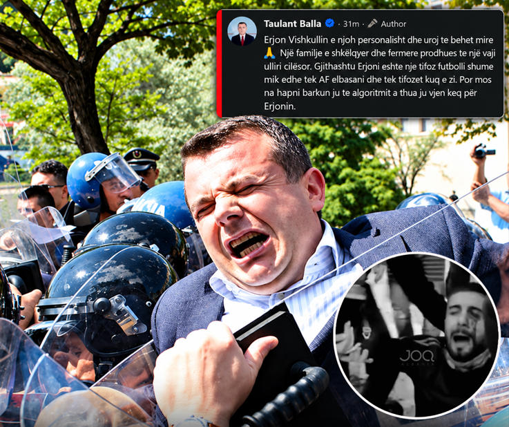 Tao Balla: Mos na hapni barkun ju të algoritmit sikur ju vjen keq për Erjonin!
