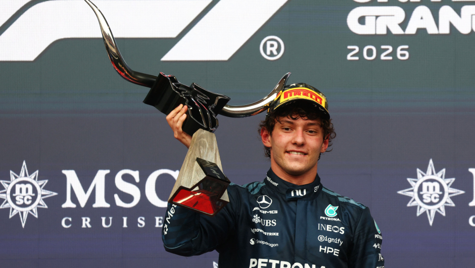 Antonelli pa rivalë në Texas, festa e titullit shtyhet për në Meksikë! Leclerc dhe Verstappen në pod