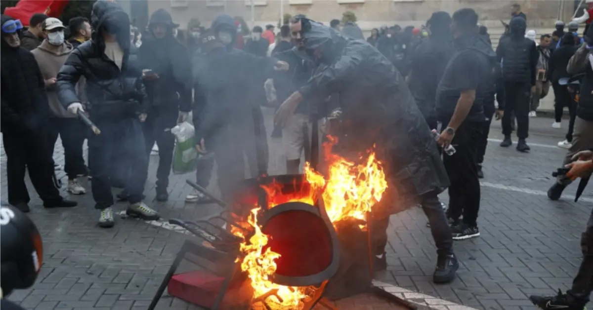protesta student